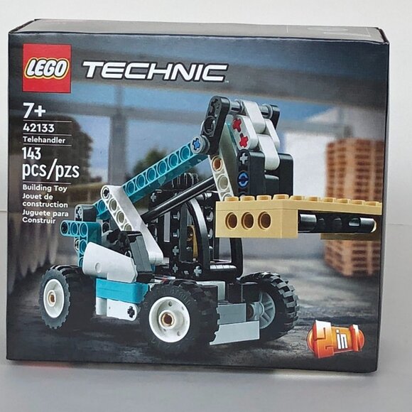 Brand New Lego Technic 2 in 1 Telehandler 42133 Forklift to Tow - Picture 5 of 8